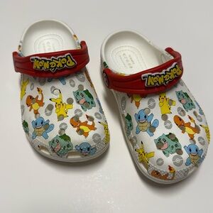 Pokemon Kids Crocs 9C